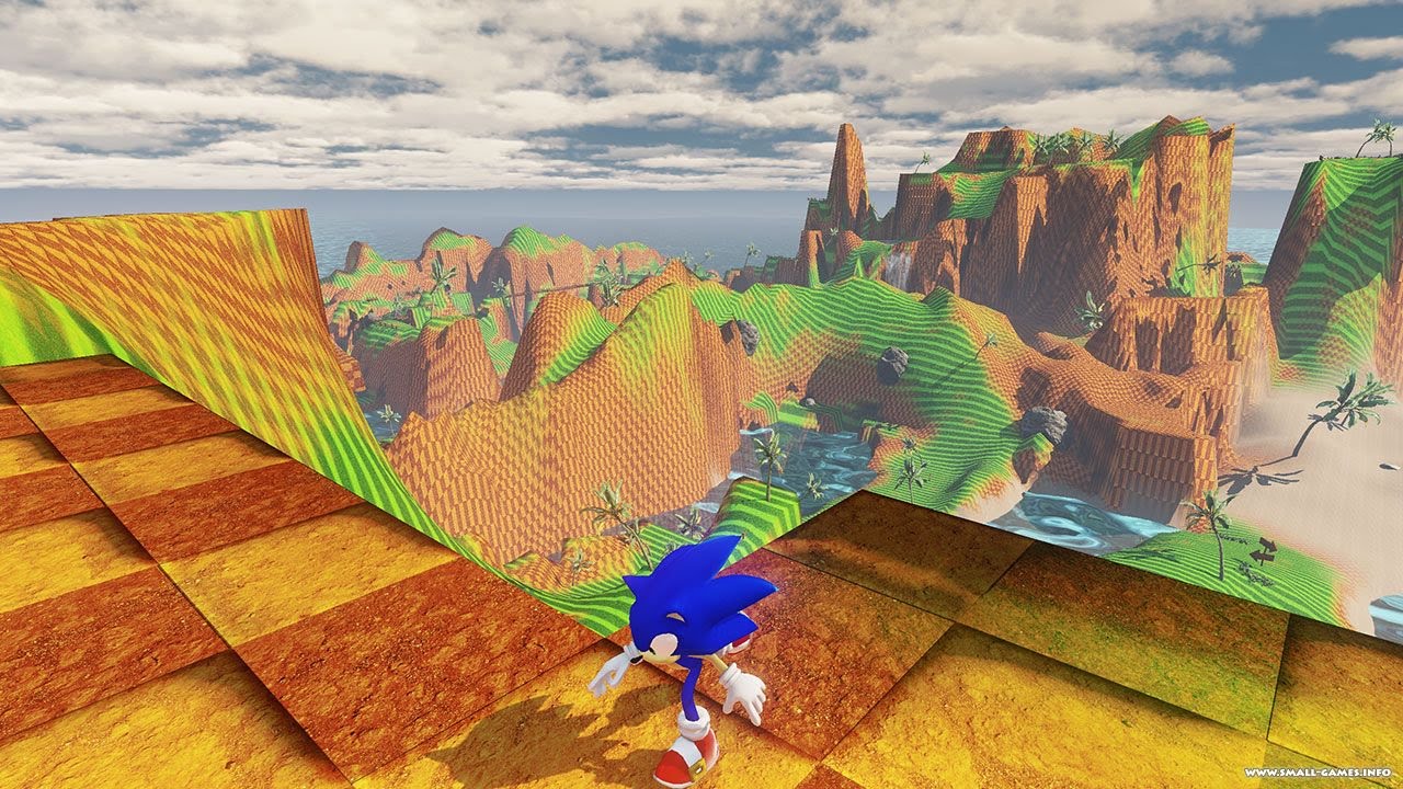 Sonic Gdk Green Hill Paradise Pc Game Aerolasopa - laberanth zone sonic roblox